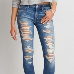 American Eagle Super Super Skinny Artist Crop 4